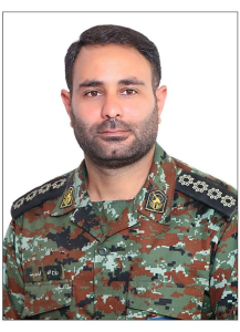 نجوای همسر شهید جنگ 12روزه شهرستان سروان شهید روح الله گیاهدوست آرانی با شهید عزیزش در یکمین سالگرد شهادتش